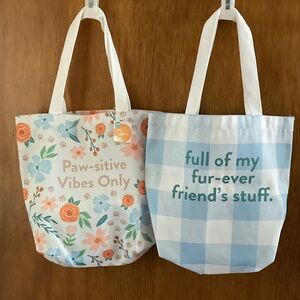 Pet Themed Tote Bags NWTS